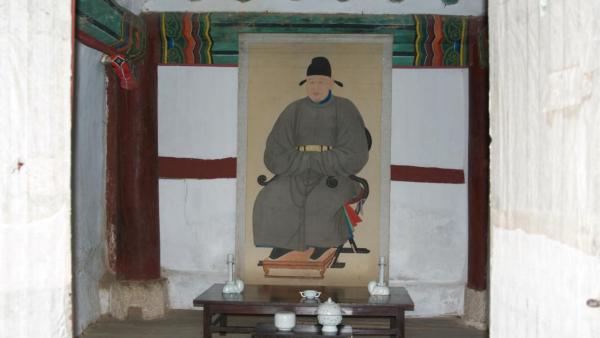 숭양서원 문충당 정몽주 영정